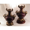 Pair of French/Oriental Vases
