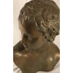 Bronze Bust of Athenian Boy